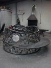 Almost ready for the galvanising process