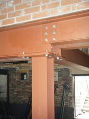 Load-bearing steel fabrication